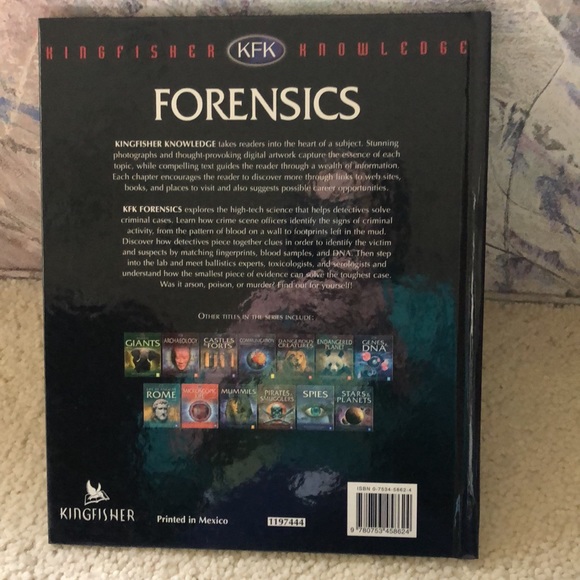 NWT 2 books Spies and Forensics both by Kingfisher Knowledge - Picture 3 of 12